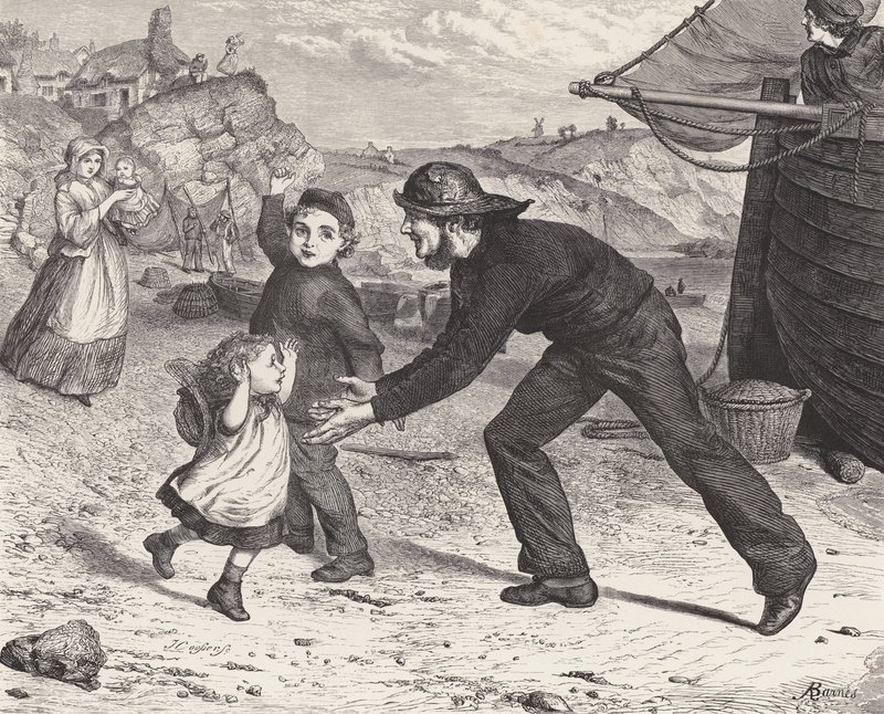 De terugkeer van de visser door Robert Barnes