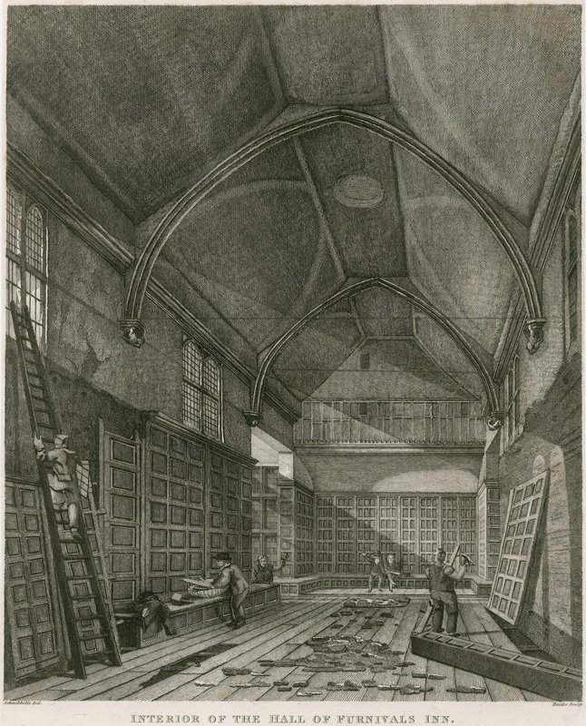 Interieur van de Hal van Furnival
