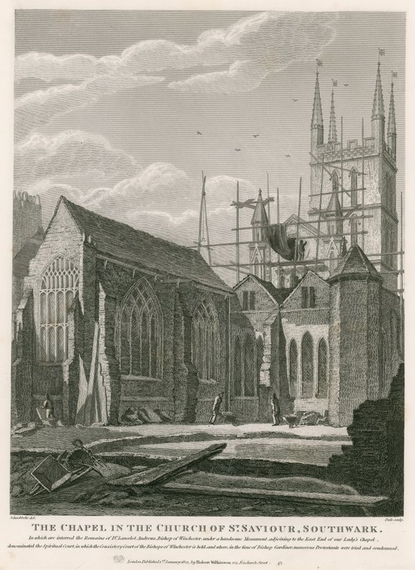 De kapel in de kerk van St Saviour