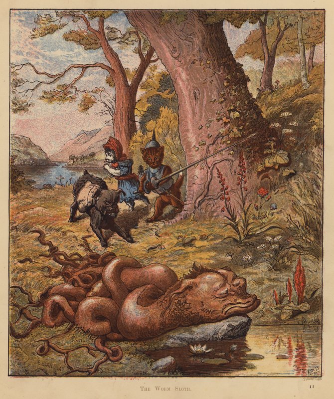 De Kitten Pelgrims: De Worm Luiheid door Robert Michael Ballantyne