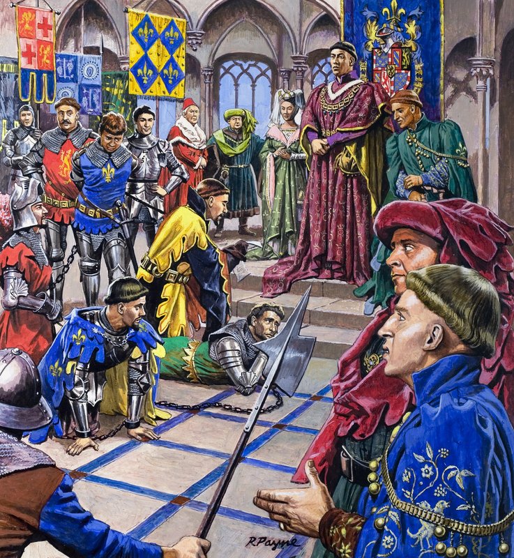 De mannen die over Bourgondië heersten, uit 