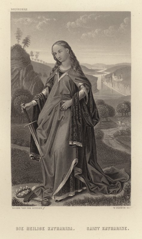 Sint Catharina door Rogier van der Weyden