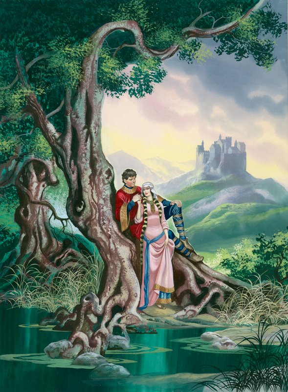 Tristan en Isolde door Ron Embleton