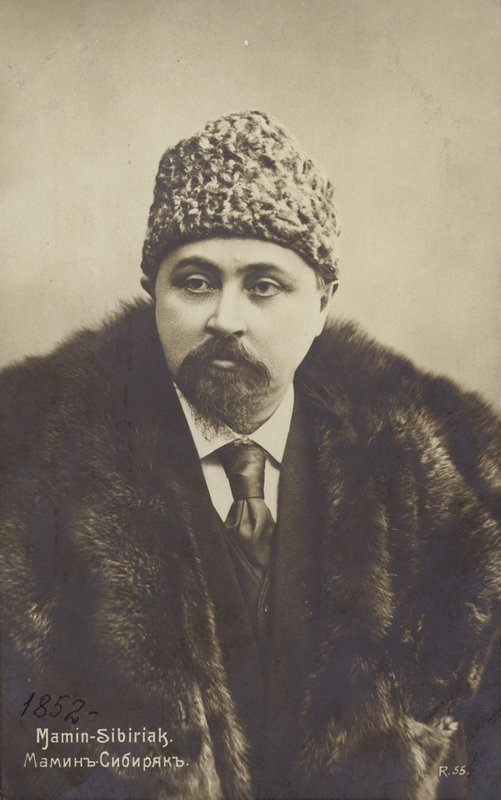 Dmitry Mamin-Sibiryak (1852-1912), Russische romanschrijver en schrijver van korte verhalen door Russian Photographer