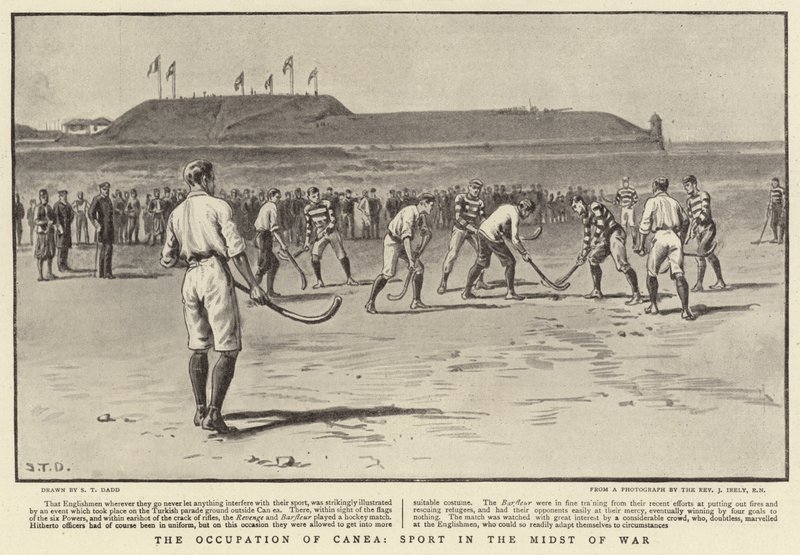 De Bezetting van Canea, Sport te Midden van de Oorlog door S.T. Dadd