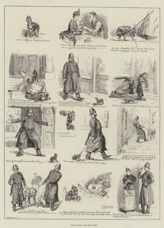 De Politie en de Honden door S.T. Dadd