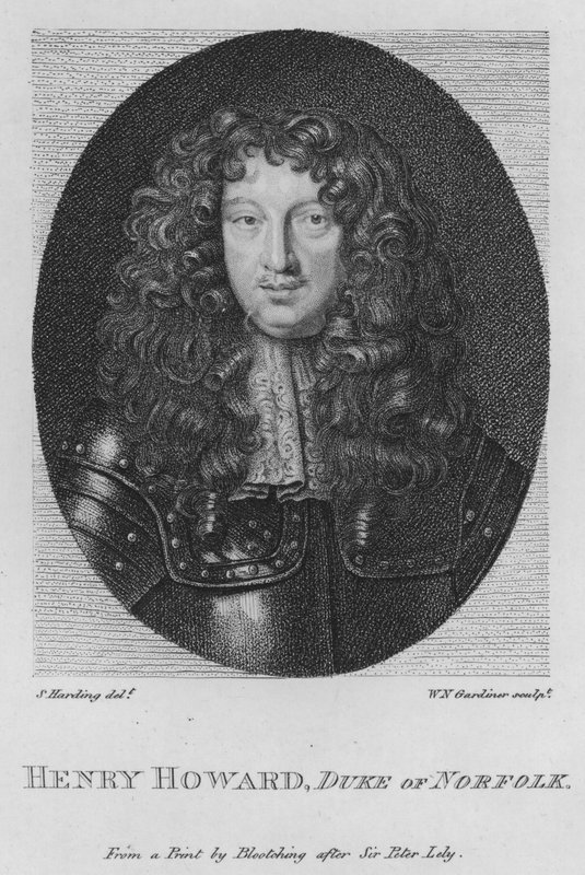 Henry Howard, Hertog van Norfolk door S. (after) Harding