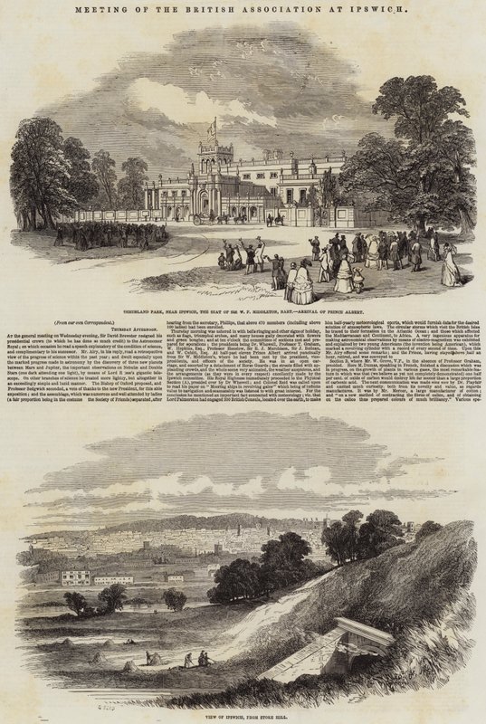 Bijeenkomst van de Britse Vereniging in Ipswich door Samuel Read