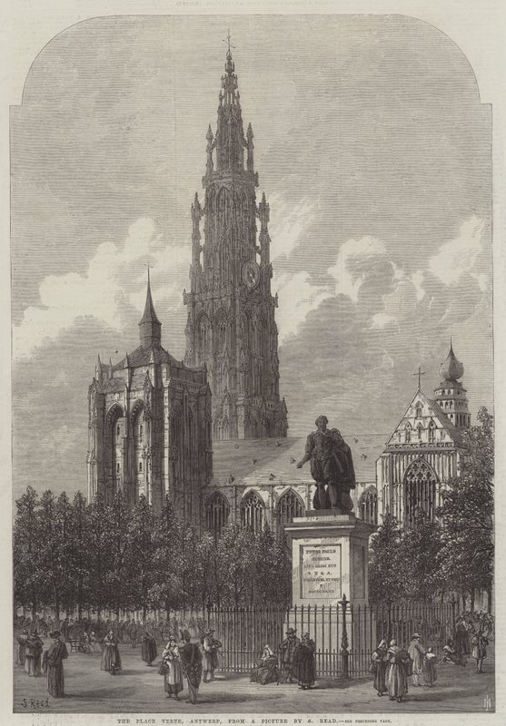 De Place Verte, Antwerpen door Samuel Read