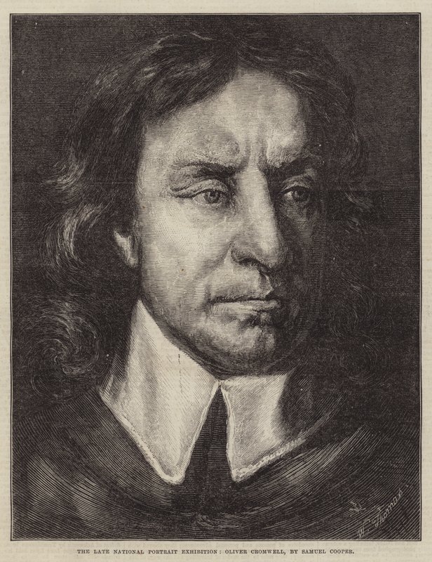 De Laatste Nationale Portrettentoonstelling, Oliver Cromwell door Samuel Cooper