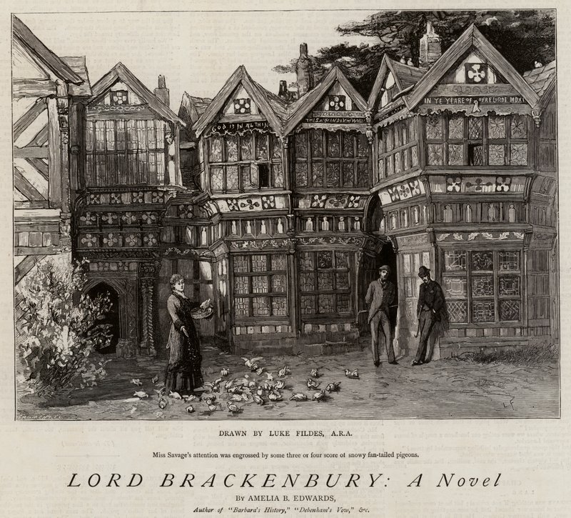 Lord Brackenbury, een roman door Samuel Luke Fildes