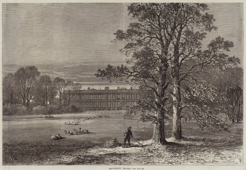 Knowsley House door Samuel Read