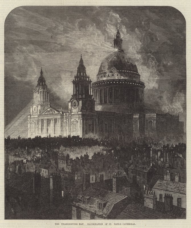 De Dankdag, Verlichting van de St. Paul