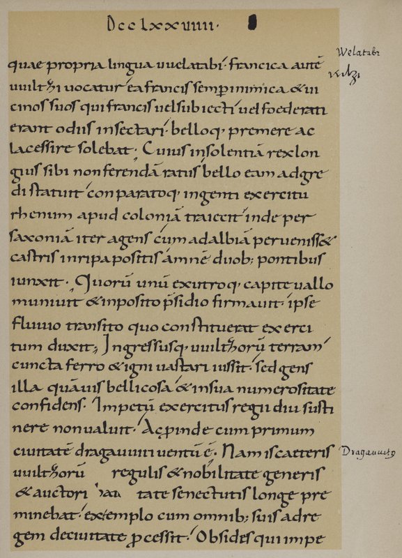 Verslag van Karel de Grote