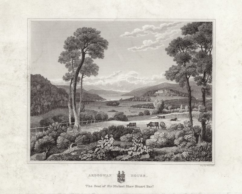 Ardgowan Huis door Scottish School