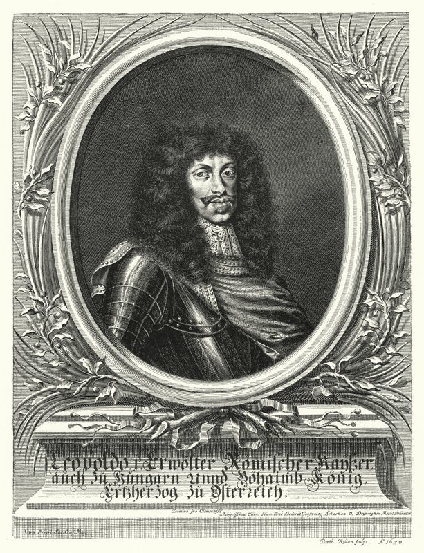 Leopold I, Heilige Roomse Keizer door Sebastian van (after) Dryweghen