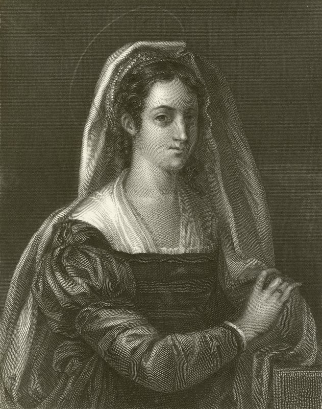 Giulia Gonzaga door Sebastiano del Piombo
