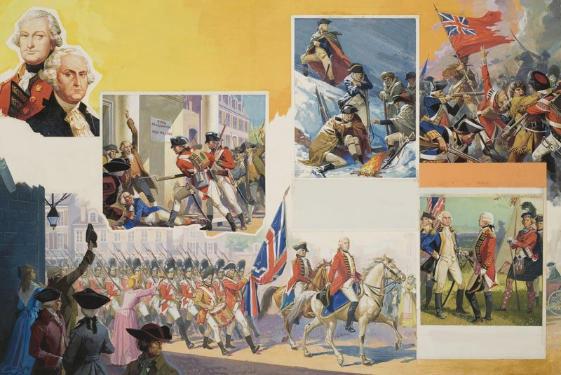 Het verlies van de Amerikaanse koloniën door Severino Baraldi