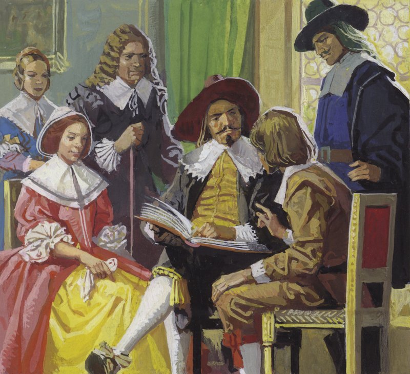 William Dampier probeert zich te vestigen in Engeland door Severino Baraldi