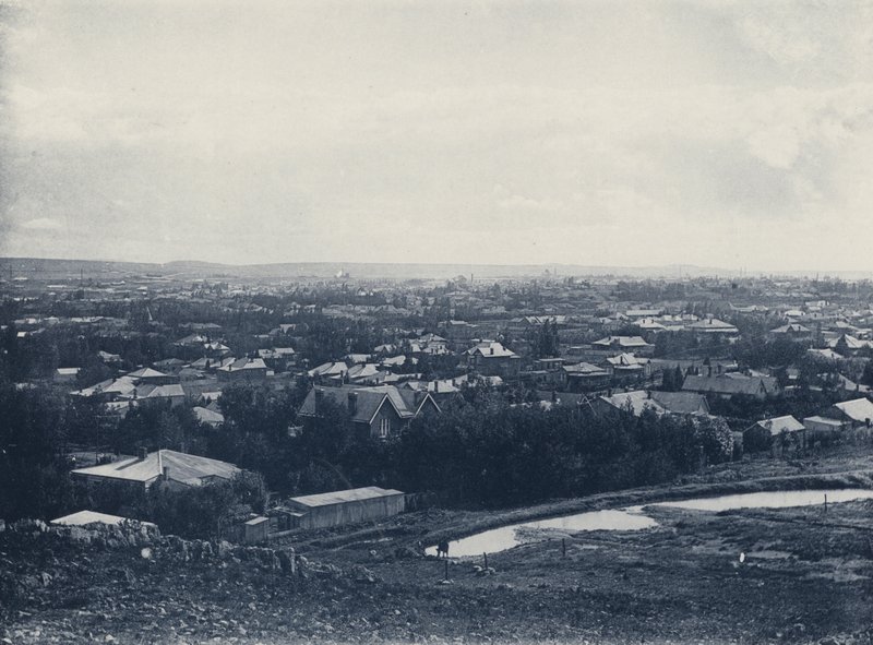 Doornfontein, Panorama vanaf de Heuvel door South African Photographer