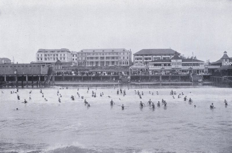 Oceaanstrand, Durban door South African Photographer