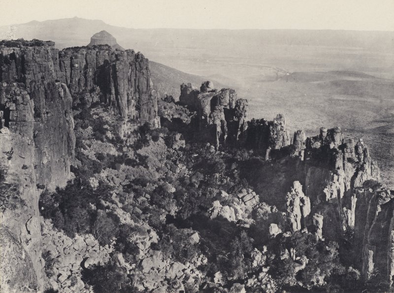 De Vallei van de Verlatenheid (zwart-wit foto) door South African Photographer