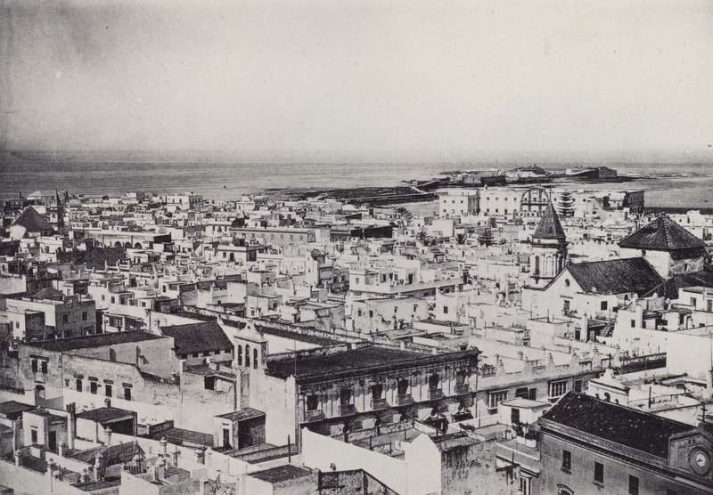Cadiz: Vista General Desde la Torre de Tavira door Spanish Photographer