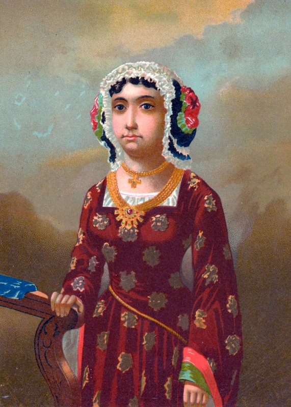 Beatriz Enriquez de Arana, minnares van Columbus door Spanish School