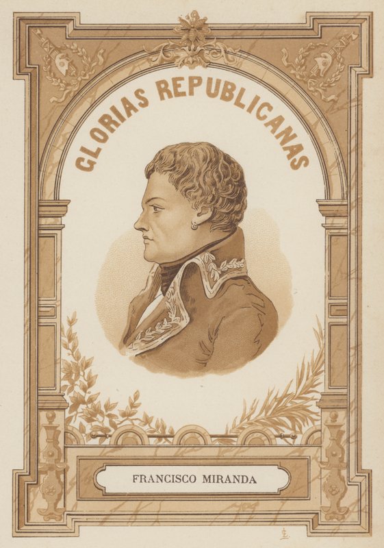 Francisco de Miranda, Venezolaanse militaire leider en revolutionair door Spanish School