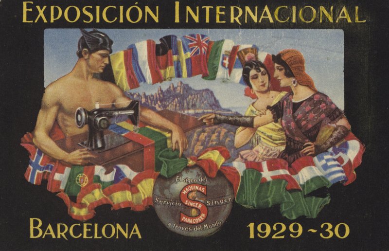 Internationale Expositie, Barcelona, 1929 door Spanish School