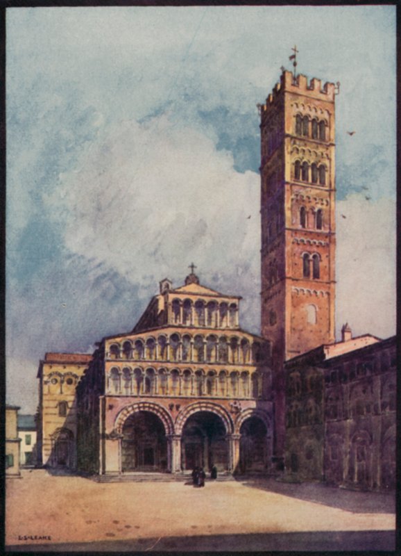 Italiaanse Kathedralen: Kathedraal van Lucca door Stafford Leake