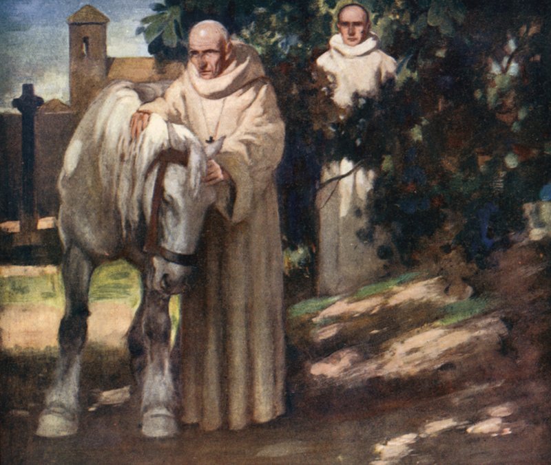 Sint Columba en het Witte Paard door Stephen Reid
