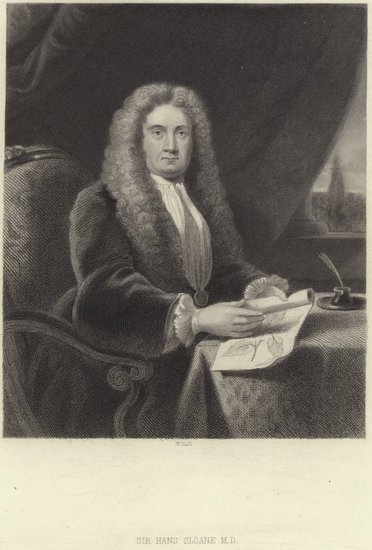 Hans Sloane door Stephen Slaughter