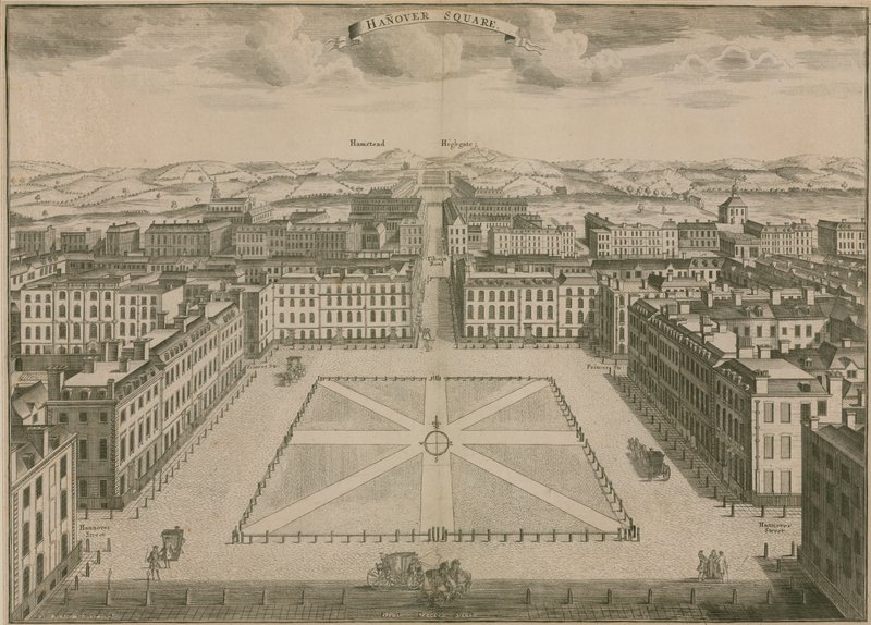 Hanover Square, Londen door Sutton Nicholls
