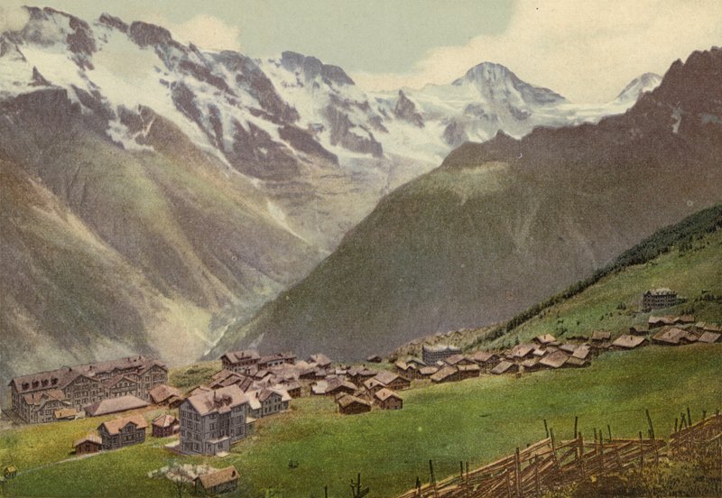 Berner Oberland: Murren, totaaloverzicht door Swiss Photographer
