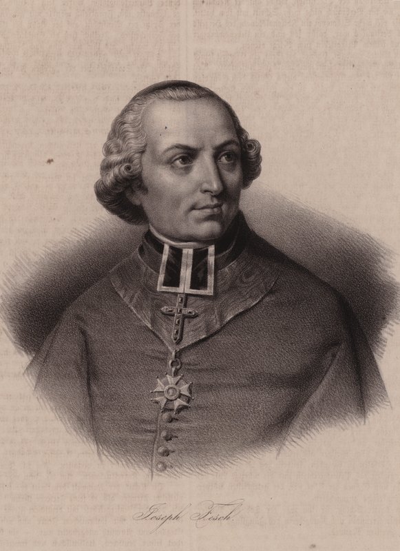 Kardinaal Joseph Fesch, Franse diplomaat en Prins van Frankrijk door Swiss School