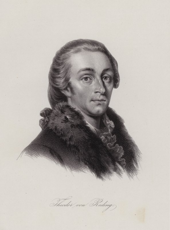 Theodor von Reding, Zwitsers-Spaanse generaal door Swiss School