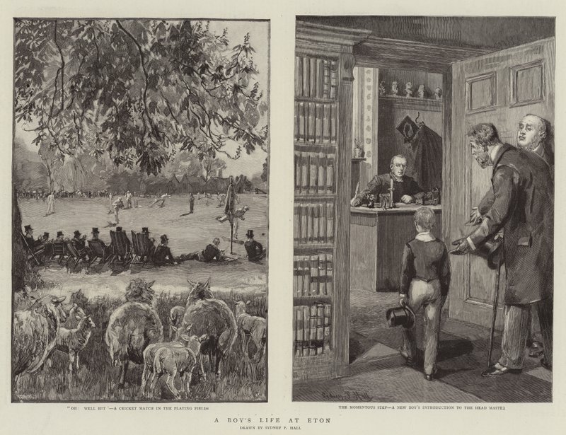 Het leven van een jongen op Eton door Sydney Prior Hall