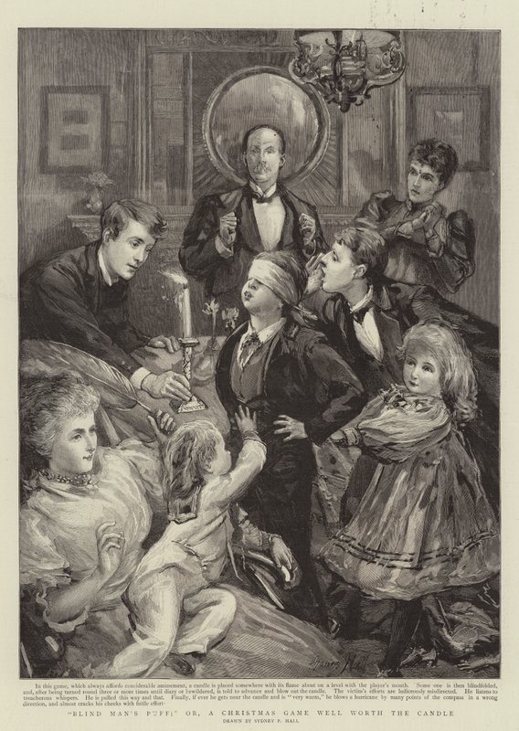 Blindemannetje; of, een Kerstspel dat de Kaars Waard is door Sydney Prior Hall