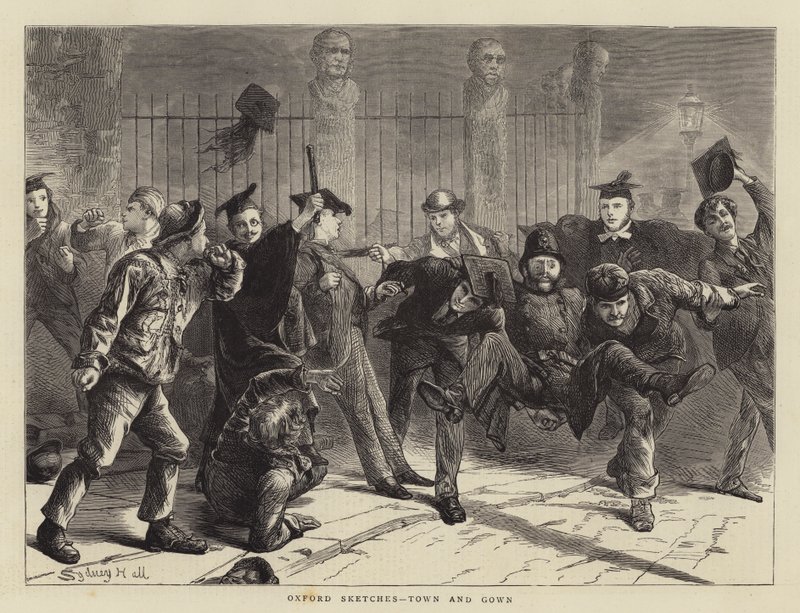 Oxford Schetsen, Stad en Gown door Sydney Prior Hall