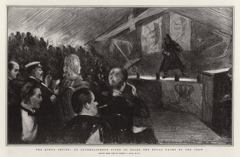 De Koningscruise, een Vermaak aan Boord van het Koninklijk Jacht door de Bemanning door Sydney Prior Hall