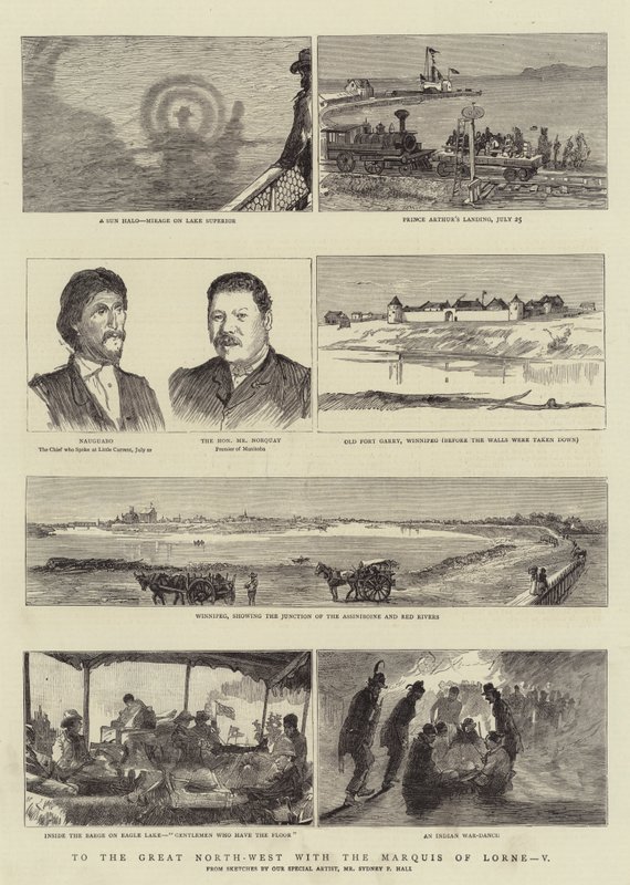 Naar het Grote Noordwesten met de Markies van Lorne, V door Sydney Prior Hall