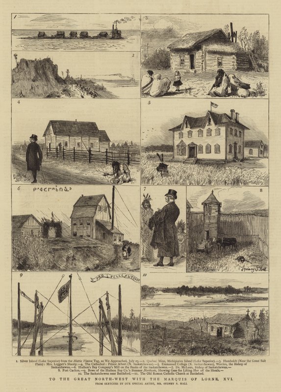 Naar het Grote Noordwesten met de Markies van Lorne, XVI door Sydney Prior Hall
