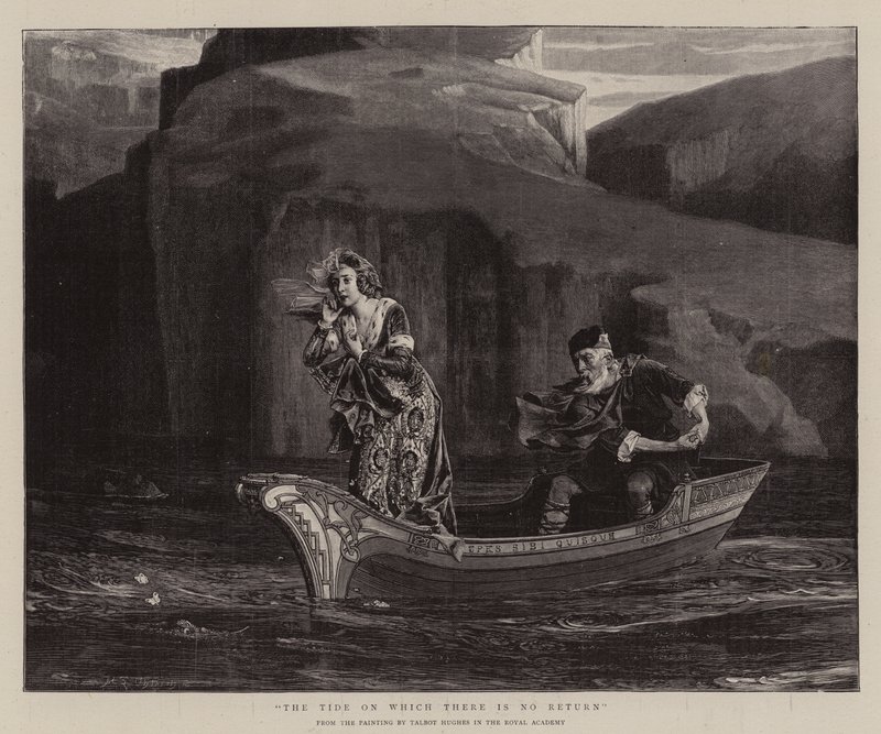 Het Getij waarop geen Terugkeer is door Talbot Hughes