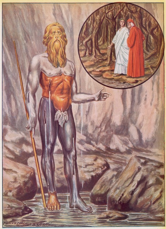 Illustratie voor Dante
