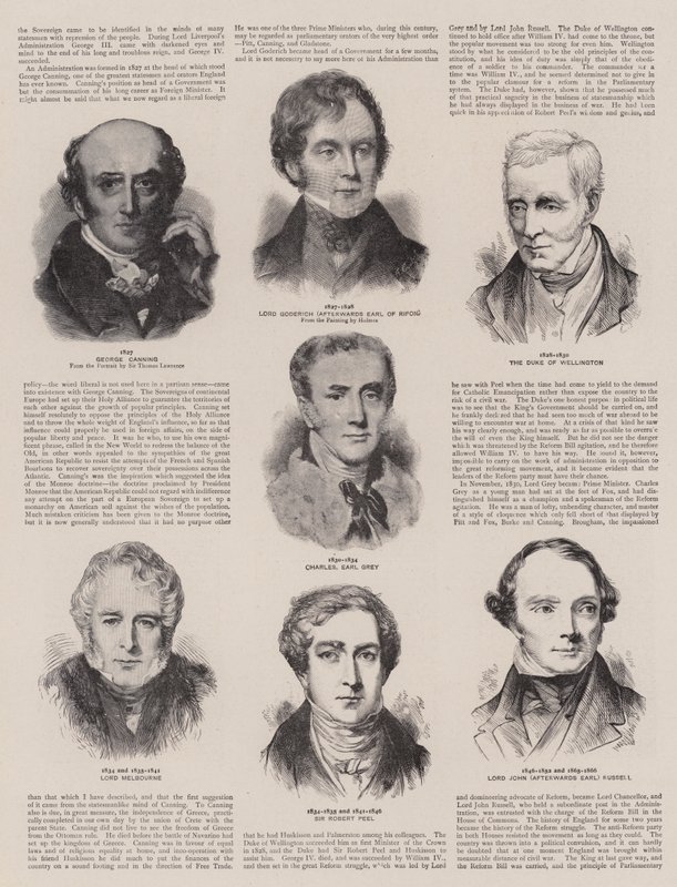 Britse Eerste Ministers door Thomas Lawrence