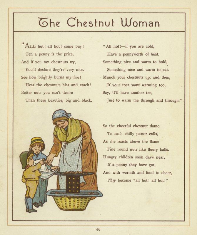 De kastanjevrouw door Thomas Crane
