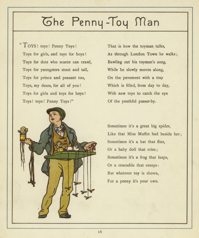 De Penny-Toy Man door Thomas Crane