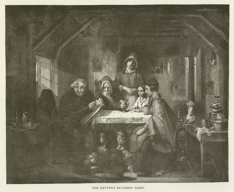 De zaterdagavond van de boeren door Thomas Faed