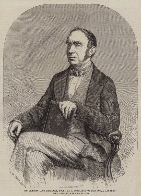 Sir Charles Lock Eastlake, DCL, FRS, President van de Koninklijke Academie door Thomas Harrington Wilson